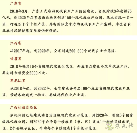 中央财政百亿扶持资金支持现代农业产业园! 申请又需要哪些事项?