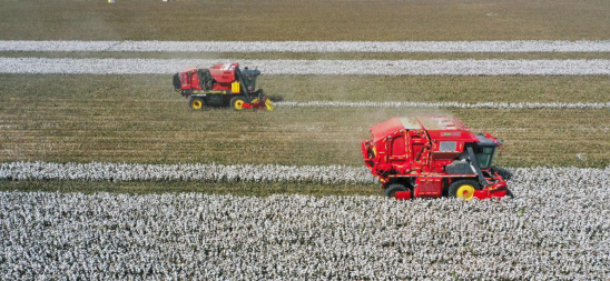 农业机械化助力全国棉花再获丰收